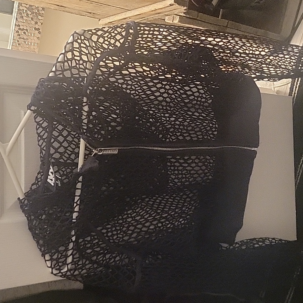 Ivy Park mesh Hoodie